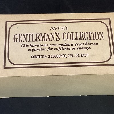 Avon Gentleman s Collection 6oz Cologne Vintage Rare