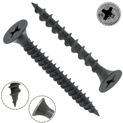 Schnellbauschrauben für Gipskartonplatten Grobgewinde Feingewinde Trockenbau PH2