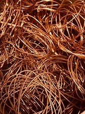 8oz One Half Pound Copper Scrap Wire Bare Bright Metal Craft Art Recovery Cast