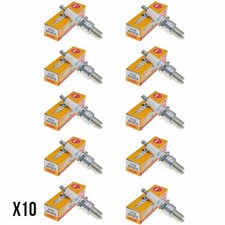 Genuine NGK 5722 Spark Plugs Pack of 10 Piaggio Fly 50 2T 2005