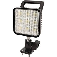 LED Work Light 1100 Lumens Flood Lamp 12/24V 9 LEDs 360� Rotation Black