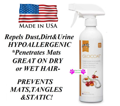  PET DOG CAT GloCOAT Grooming DEMATTING De-tangle MAT Breaker CONDITIONER SPRAY