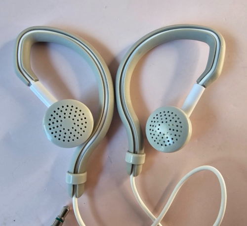 Sony Running Ear Hook Headphones Earphones Sports Walkman White (MDR-JOZ1/W) - Picture 1 of 3