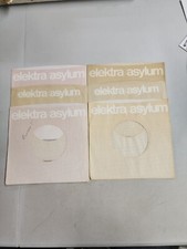 45 RPM 7" RECORD SLEEVES CO. SLEEVE 6 PACK SEE PHOTOS - Elektra Asylum SLV91