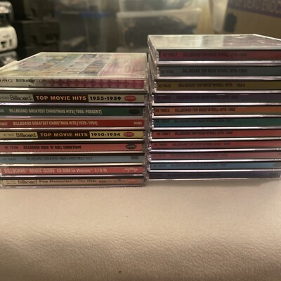 BILLBOARD CD LOT OF 20 TOP HITS VARIOUS