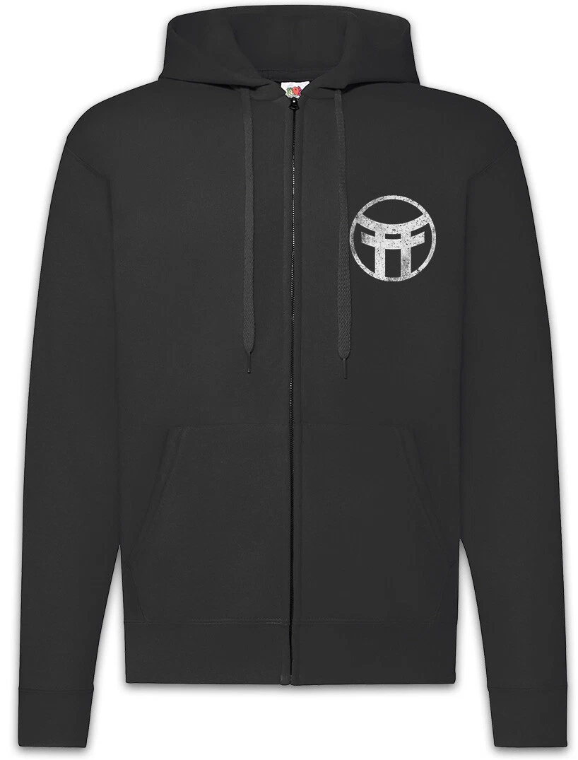 Vinatage Yashida Clan II Symbol Zipper Hoodie Way Of Wolverine The Warrior