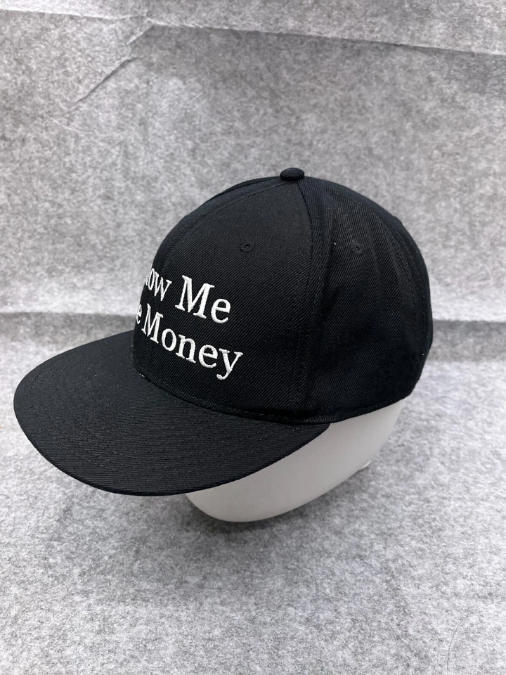 Show Me The Money 帽子 Snap Back 成人 均码 黑色 羊毛 丙烯酸 — 第 4/4 张图片