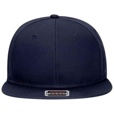 OTTO CAP "OTTO SNAP" Youth 6 Panel Snapback Hat 145-1044 NAVY "CLOSEOUT SALE"