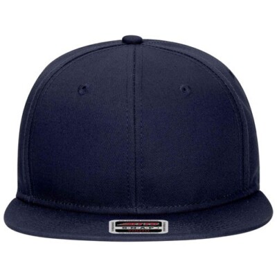 OTTO CAP ''OTTO SNAP'' Youth 6 Panel Snapback Hat 145-1044 NAVY ''CLOSEOUT SALE''