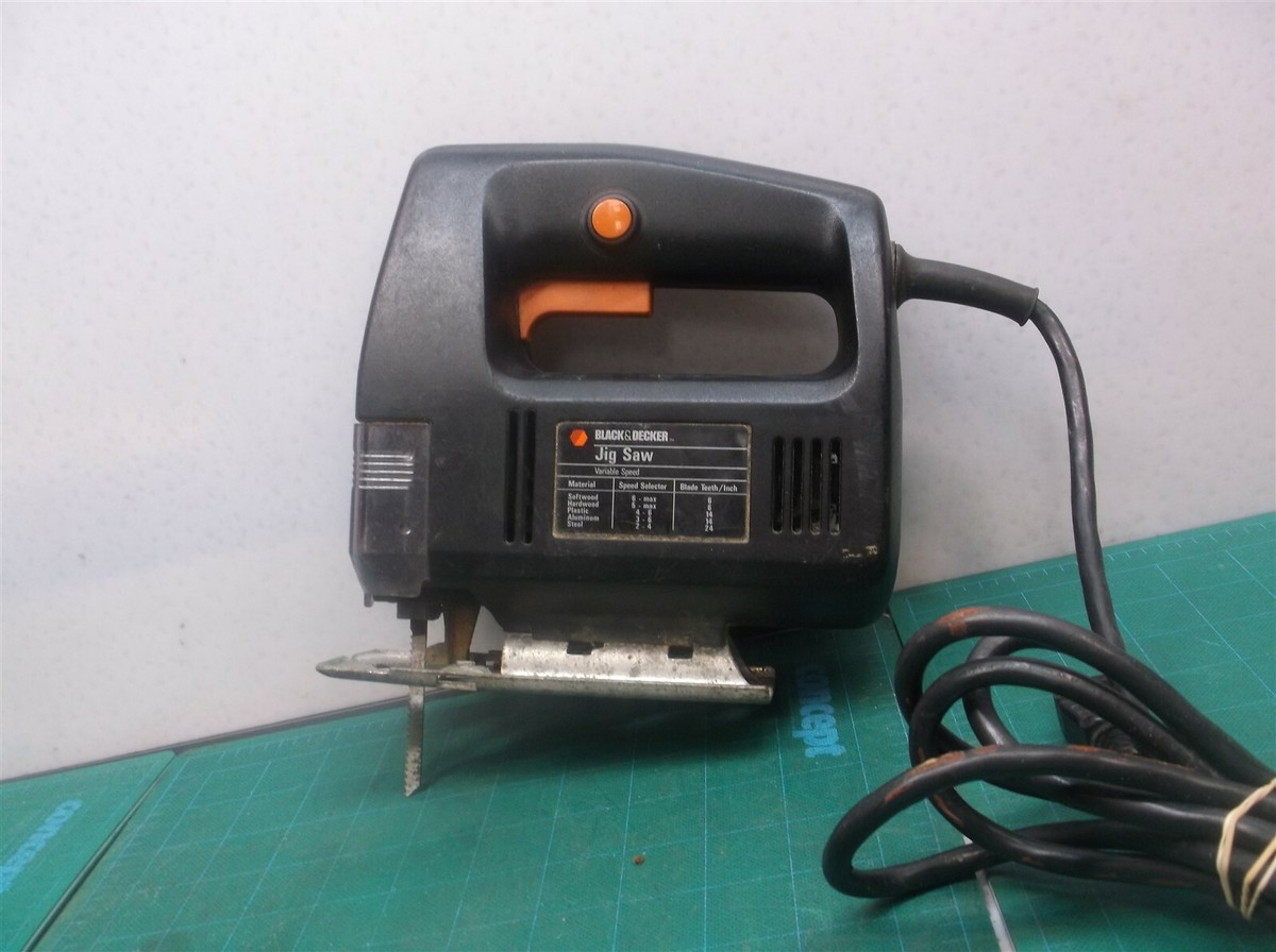 Black & Decker Variable Speed Corded Jig Saw 7568 9346-7 | eBay