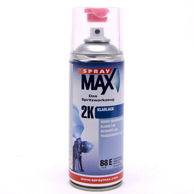 SprayMax Spray Max 2K Klarlack Spray benzinfest hochglänzend 400ml 680061
