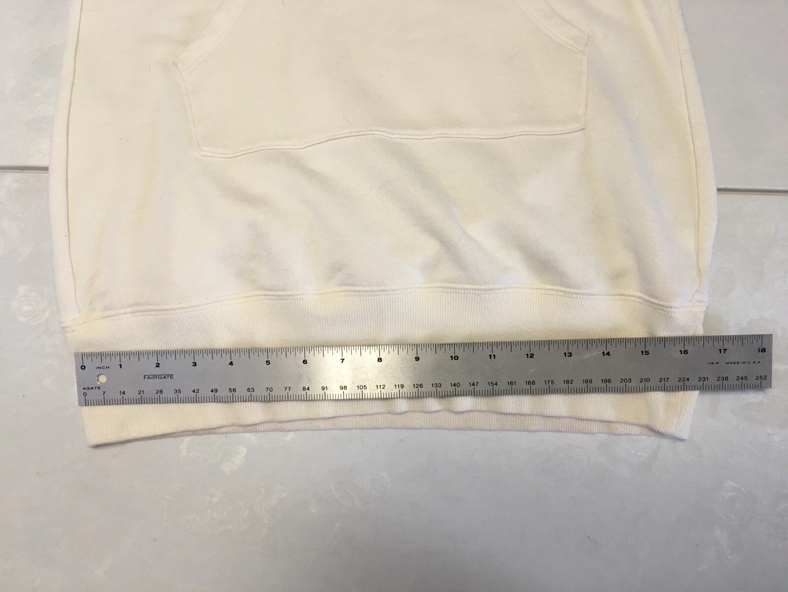 OFF WHITE Abito felpa vintage Peanuts Snoopy Uniqlo taglia small bianco sporco Snoopy us intime ottimeioni