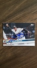 Brad Ziegler Signed Autographed TOPPS 2017 Series 2 Card 538 Miami Marlins
