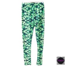 Shamrock St. Patrick s Day Leggings EUC