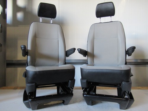 VW T6 T5 Caravelle Multivan Fahrersitz & Beifahrersitz Sitz Sitze mit Armlehnen