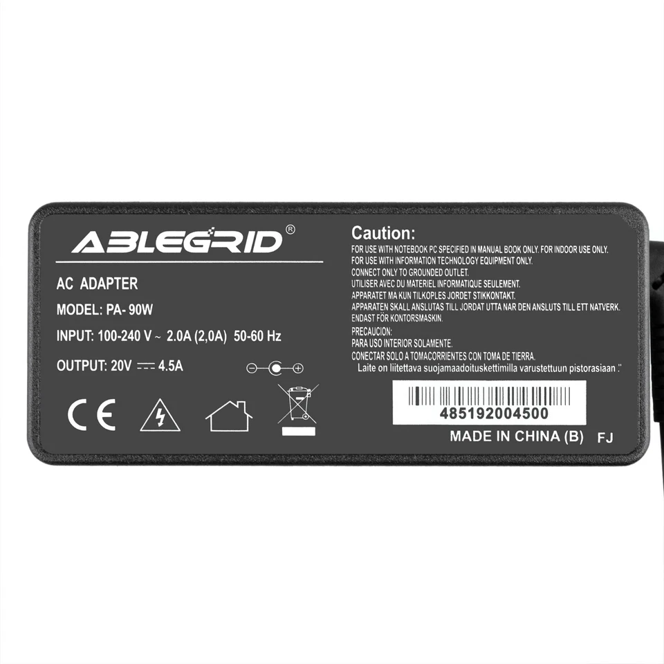 90W 交流电适配器 充电器 适用于 IBM 联想 Thinkpad T400s T410s T410i T430 T530 电源 — 第 3/4 张图片