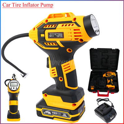 Car Air Tire Pump Inflator Compressor LED Digital Electric Portable 980kPa 36V