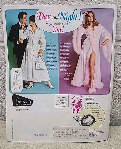 Frederick's of Hollywood 1974 Catalog Women Loungerie Advertising Book Magazine - Picture 2 of 5