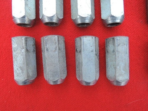 Alfa Romeo SPIDER "Phone Dial" Wheel LONG Used Original LUG NUTS - Picture 3 of 9
