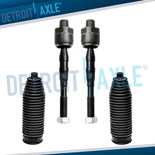 Front Inner Tie Rod and Steering Boot Kit for Nissan Frontier Pathfinder Xterra