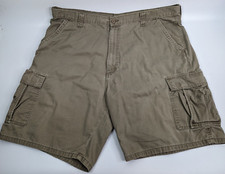 Wrangler Shorts Khaki Beige Cargo Pockets Workwear Outdoors Comfortable Men's 42