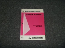 Mitsubishi K3 A B C D E F H M Swirl Chamber Engines Service Repair Manual 