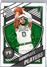 2020-21 Donruss Complete Players Green Flood Jayson Tatum #14