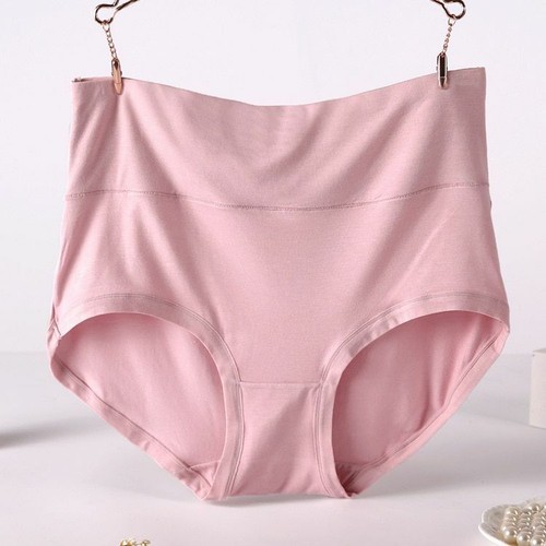 Mutandine intimo donna vita alta taglie forti fibra di bambù body modellante mutandine - Foto 21 di 22