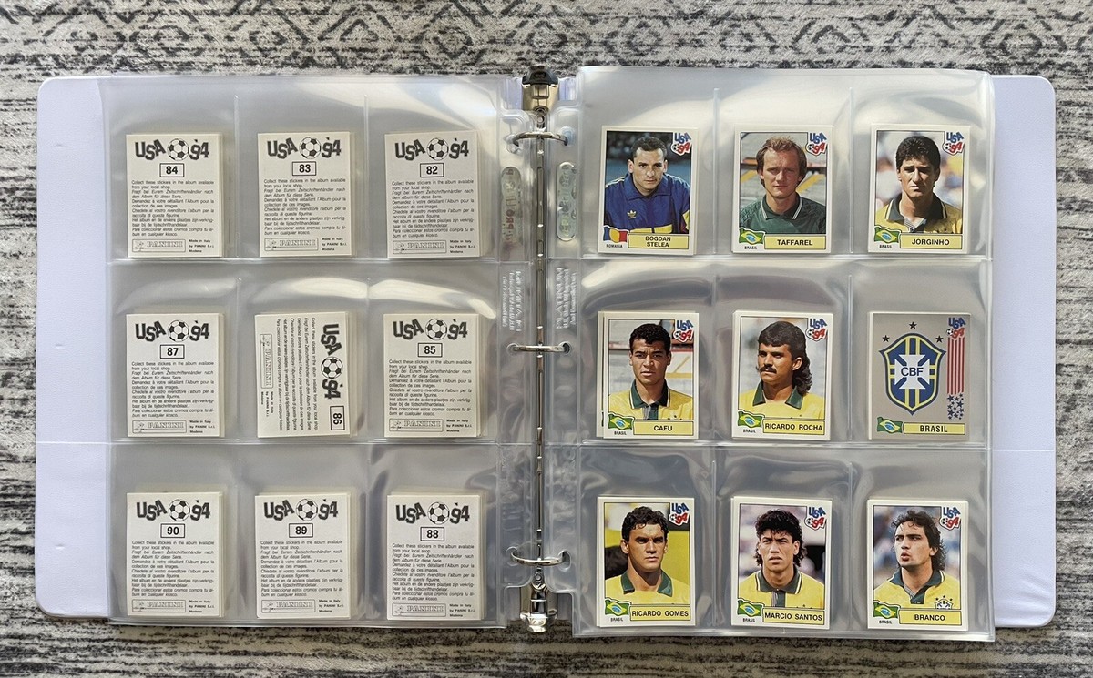World Cup 1994 USA Panini Complete Set | eBay