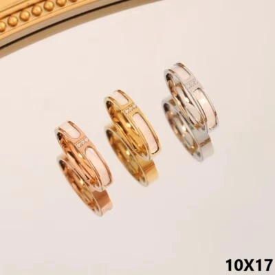 Luxuriöser Rosé gold-Ring für Frauen Natural Shell Design Zirkonia Ring - Bild 1 von 4