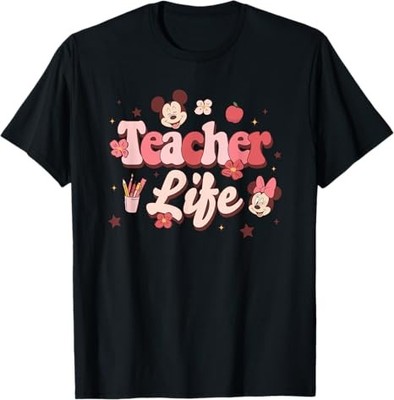 Disney Mickey And Friends Jobs And Roles Teacher Life T-Shirt Size S - 5XL