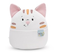 Nici Kuscheltier Chill Katze 20Cm - Beige - Stofftier Aus Weichem PlüSch, Niedli