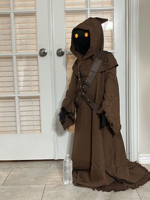 Life size Jawa Star Wars Prop W/ Light Up Eyes 4  Tall A New Hope Collectible