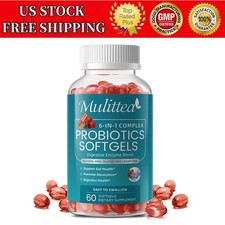 Probiotics Digestive Enzymes 120 Capsules 120 Billion CFU Potency Immune Health
