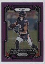 2023 Panini Prizm Purple Prizm 98/125 Equanimeous St Brown #53 15ej