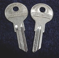 Two Nos Briggs Stratton Key Blanks Gm Cadillac La Salle Buick 1927 - 1933 Two Nos Briggs Stratton Key Blanks Gm Cadillac La Salle Buick 1927 - 1933