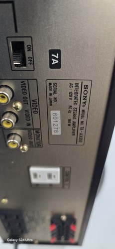 SONY TA-AX550 Integrated Stereo Acoustic Control Amplifier Amp TESTED - EB-17482 - Picture 7 of 7