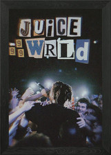Juice Wrld Concert Poster Framed Wall Art Poster Canvas Print Picture