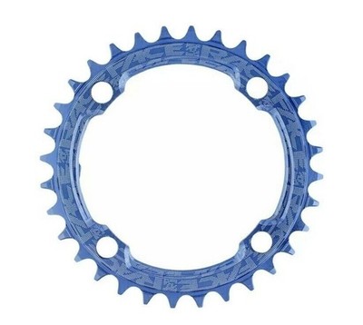 Race Face Kettenblatt 32T 104bcd Narrow Wide Kettenblatt blau 1 x 9, 10, 11-fach