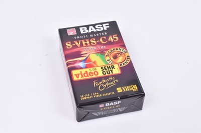 BASF Profi Master S-VHS-C 45 - Super VHS-C Videokassette - 45 Min - OVP