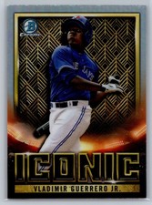2023 bowman chrome baseball vladimir guerrero jr. iconic #12