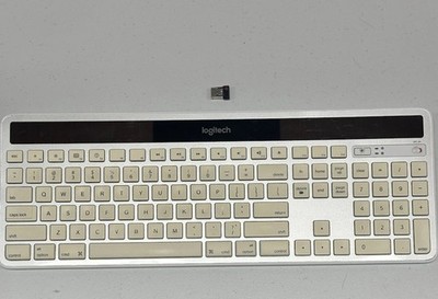 Logitech K750 Wireless Solar Keyboard with Dongle included