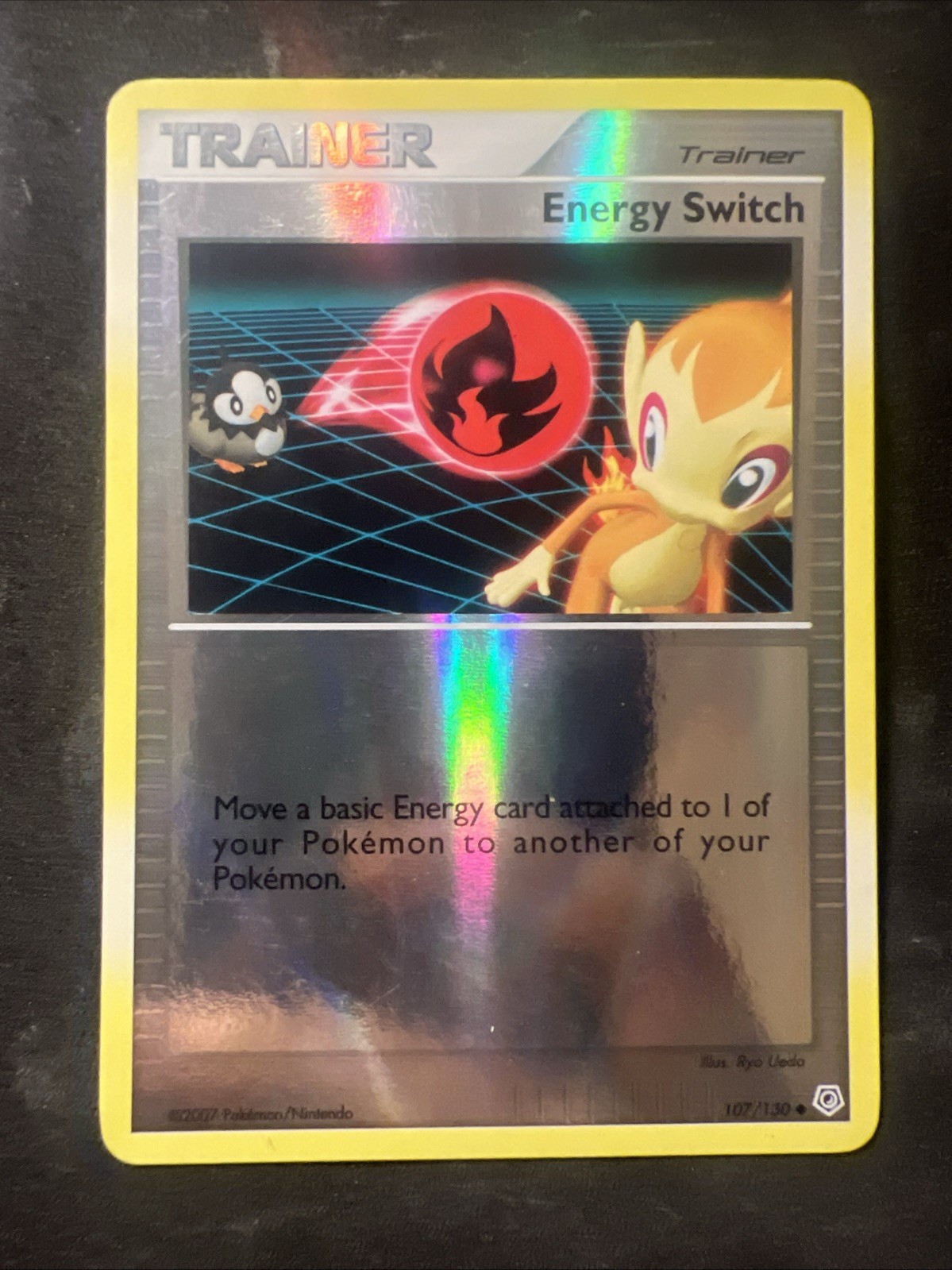 Energy Switch 107/130 Diamond and Pearl Reverse Holo