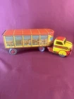 1950's Marx No. 303 G.V.W 24,000 Marcrest Livestock Tractor/Trailer Nice Litho