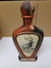 Empty Jim Beam Elk Decanter