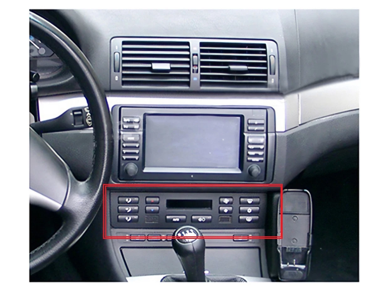 Mascherina autoradio 1 DIN FIAT 500 dal 2007 al 2015 NERA