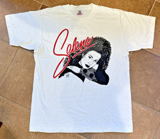 Selena Quintanilla RARE T-Shirt Vintage 1995 The Making of the Movie Bank One LG