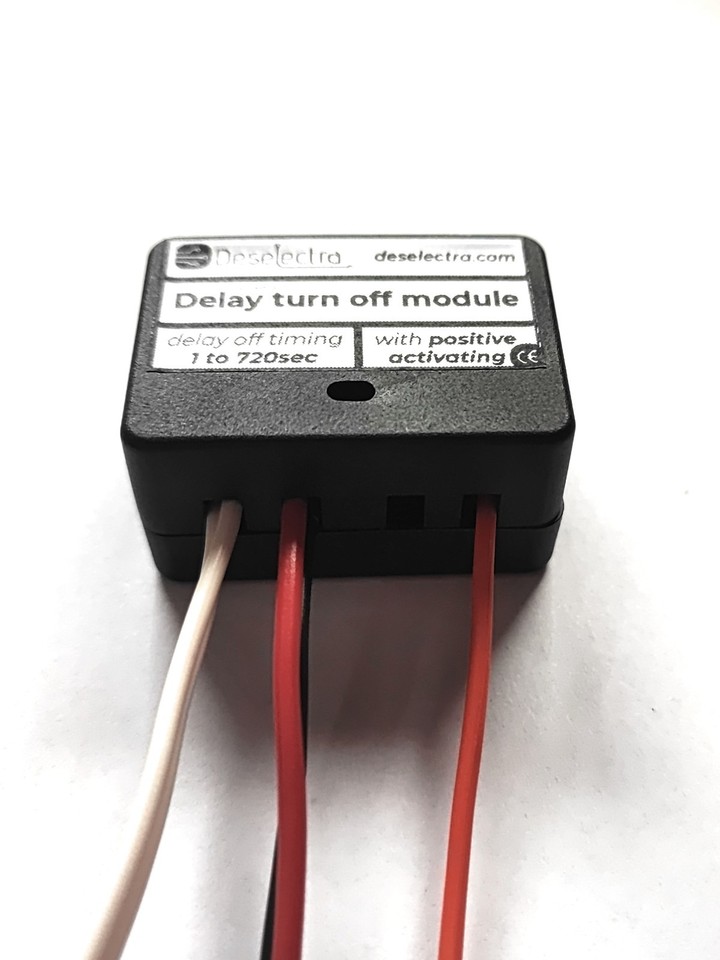 12V Adjustable Time Delay Relay Module 1–720s 20A Timer Automotive | eBay
