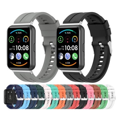 Silicone Watch Strap Band For Huawei Watch Fit 2/Huawei Watch Fit 2 Active Watch