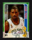 GRENADA GRENADINES, SCOTT # 2699-F, MNH STAMP - BASKETBALL NBA PLAYER LEON POWE